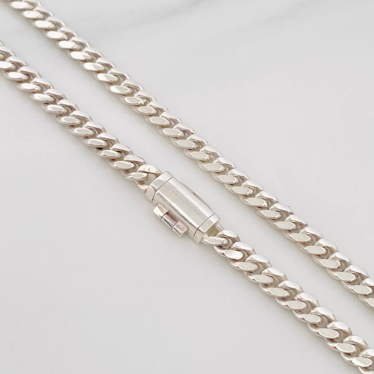 Cadena Cubana 30.25 g / 53.5 cm / 4.45 mm Plata 950
