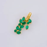 Dije Rama De Abedules 1.15 g / 1.7 cm Oro Amarillo 18K