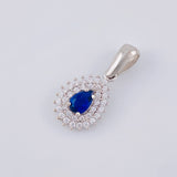Dije Gota Tupida 1.95 g / 2.1 cm Oro Blanco 18K