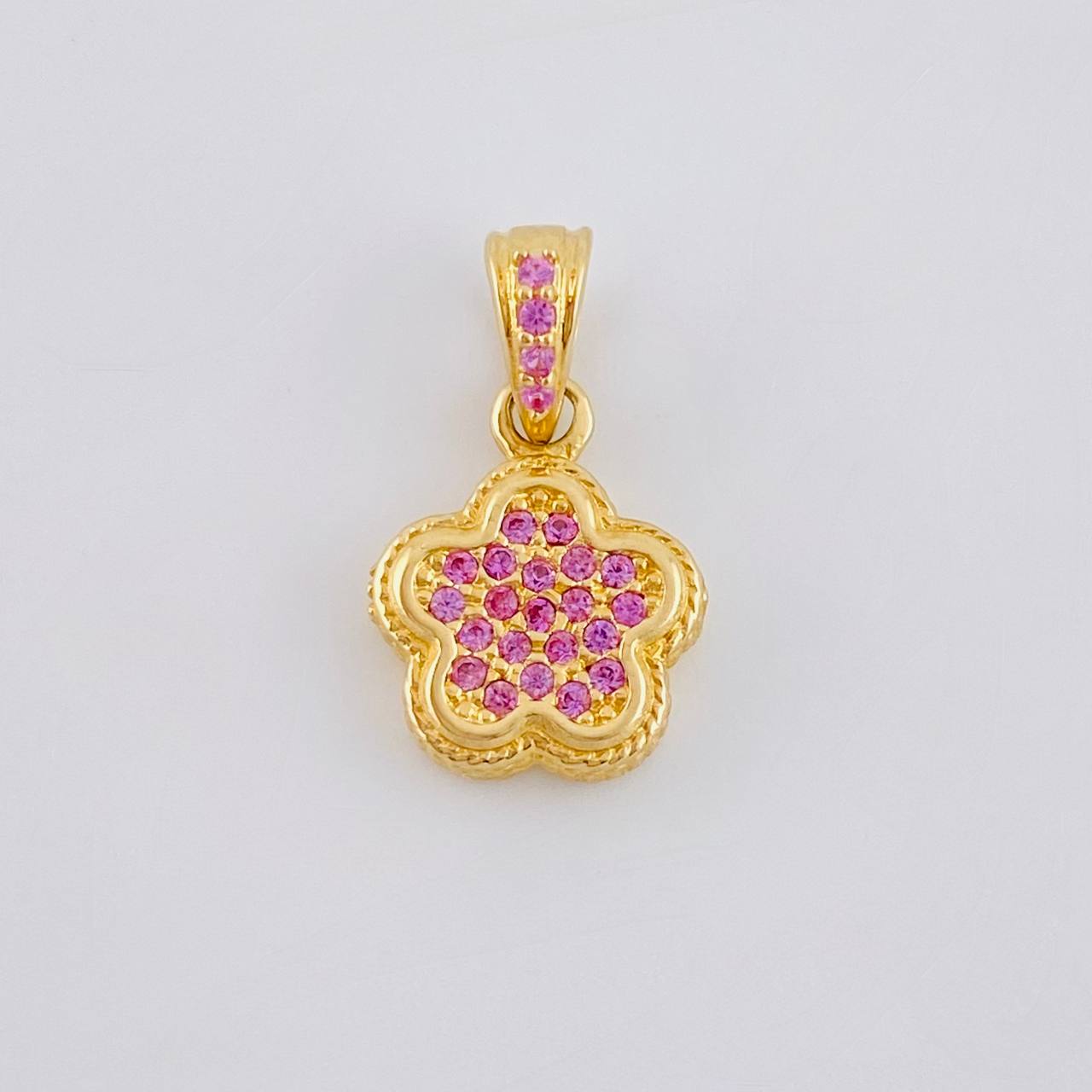 Dije Flor 1.5 g / 1.6 cm Oro Amarillo 18K