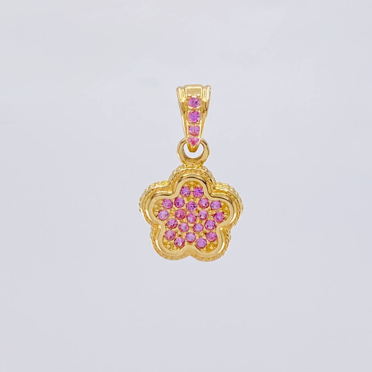 Dije Flor 1.5 g / 1.6 cm Oro Amarillo 18K