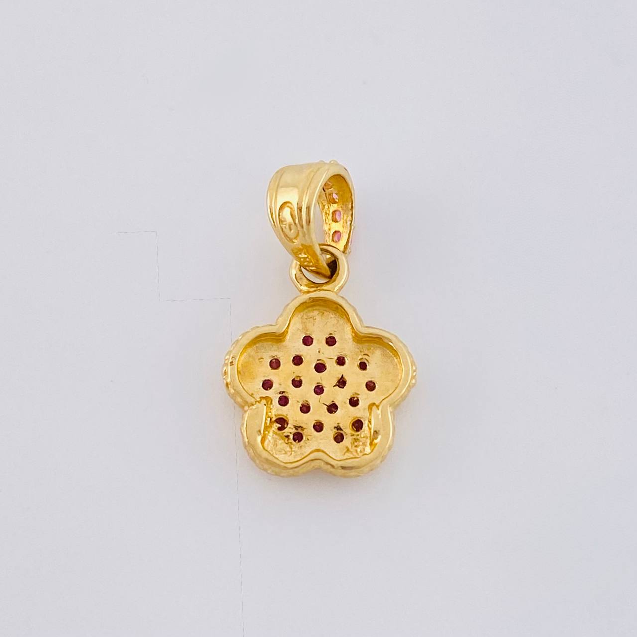 Dije Flor 1.5 g / 1.6 cm Oro Amarillo 18K