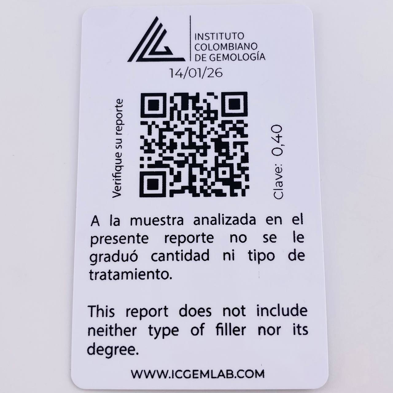 Topos Trebol Esmeraldas 40Pts 2.8 g / 8.4 mm Oro Amarillo 18K