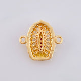 Herraje Virgen Guadalupe 1.2 g / 1.5 cm Oro Amarillo 18K
