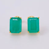 Topos Esmeralda Imperial 4,20 Qts 3 g / 4.3 mm Oro Amarillo 18K
