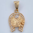Dije Herradura Caballo 2.25gr / 2.5cm / Oro 18K &