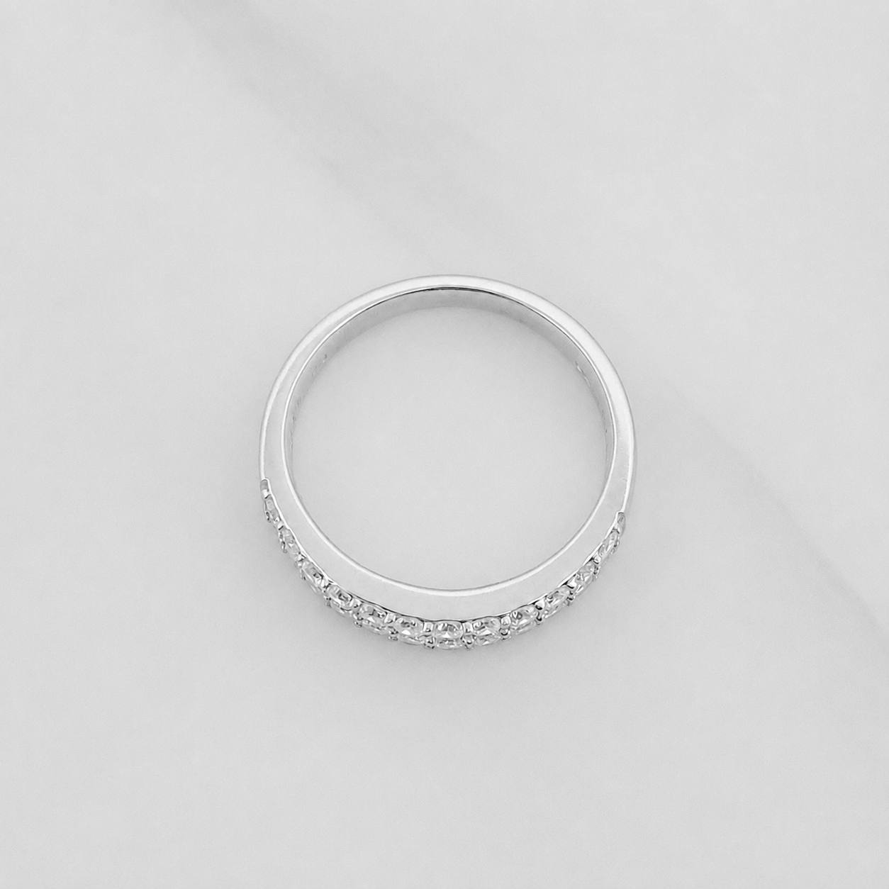 Anillo Churumbela Diamantes 75 Pts 4.34 g / T6 3/4 Oro Blanco 18K