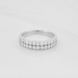 Anillo Churumbela Diamantes 75 Pts 4.34 g / T6 3/4 Oro Blanco 18K