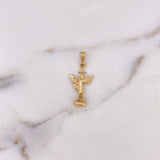 Dije San Miguel Arcangel 1.2gr / 2.8cm / Oro Amarillo 18K #