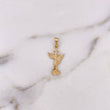 Dije San Miguel Arcangel 1.2gr / 2.8cm / Oro Amarillo 18K #