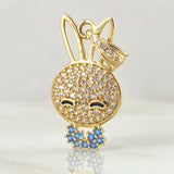 Dije Rostro Conejo 2.25gr / 2.35cm / Oro 18K