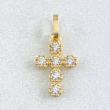 Dije Cruz 0.65gr / 1.8cm / Oro 18K