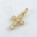 Dije Cruz 0.65gr / 1.8cm / Oro 18K