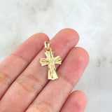Dije Cruz Cristo 1.1gr / 2.5cm / Oro 18K