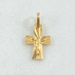 Dije Cruz Cristo 0.55gr / 1.7cm / Oro 18K