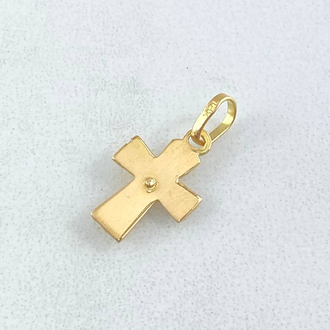 Dije Cruz Cristo 0.55gr / 1.7cm / Oro 18K