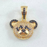 Dije Rostro Oso Panda 3.95gr / 2.3cm / Oro 18K