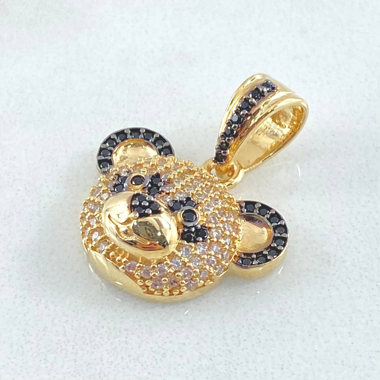 Dije Rostro Oso Panda 3.95gr / 2.3cm / Oro 18K