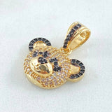 Dije Rostro Oso Panda 3.95gr / 2.3cm / Oro 18K