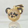 Dije Rostro Oso Panda 3.95gr / 2.3cm / Oro 18K