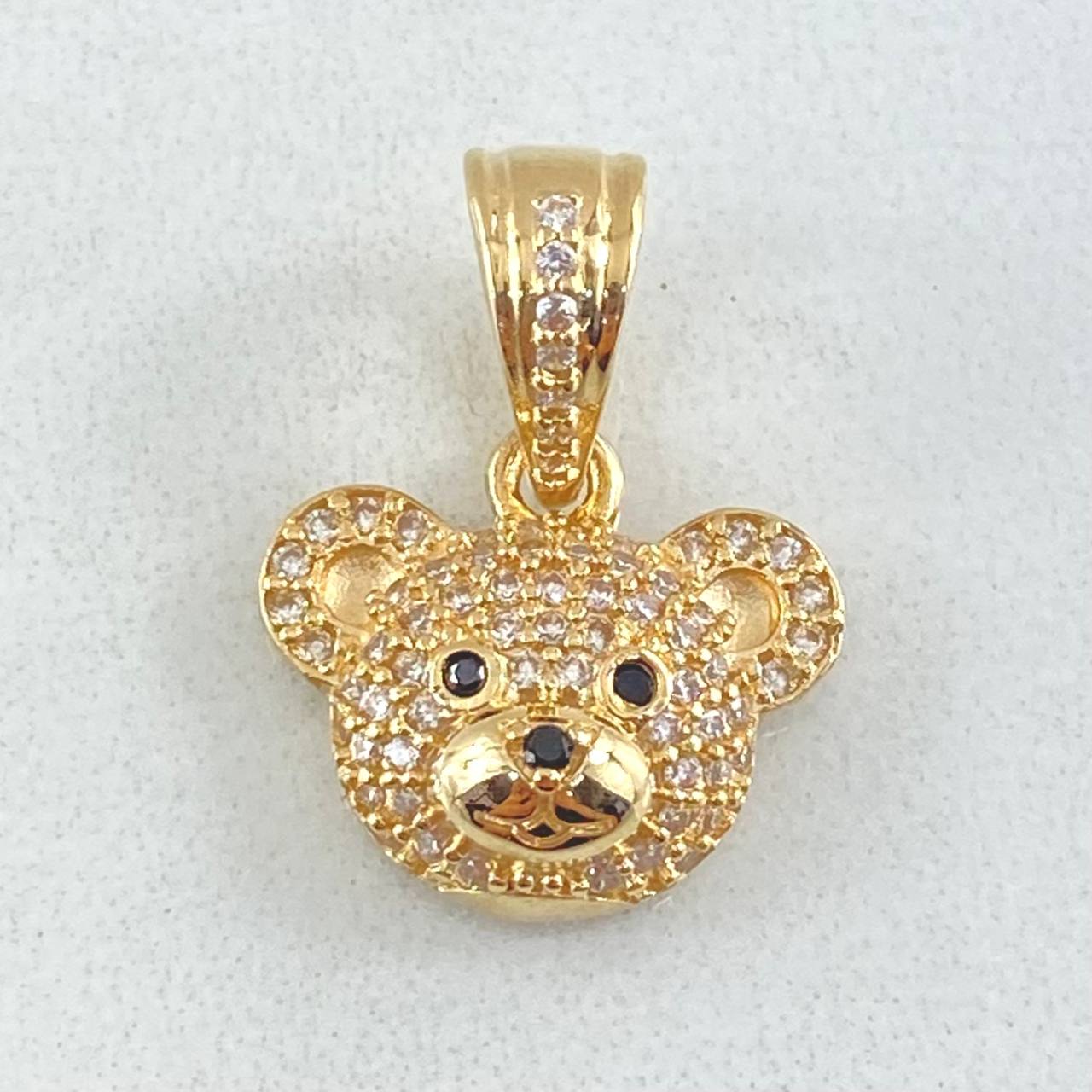 Dije Rostro Oso  2.75gr / 2cm / Oro 18K