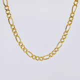 Cadena Figaro 14.35 g / 63.2 cm / 4.6 mm Oro Amarillo 18K
