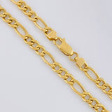 Cadena Figaro 14.35 g / 63.2 cm / 4.6 mm Oro Amarillo 18K