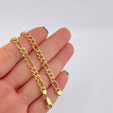Cadena Figaro 14.35 g / 63.2 cm / 4.6 mm Oro Amarillo 18K