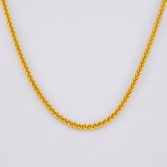 Cadena Franco 4.1 g / 50.1 cm / 1.2 mm Oro Amarillo 18K