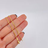 Cadena Franco 4.05 g / 50.2 cm / 1.2 mm Oro Amarillo 18K