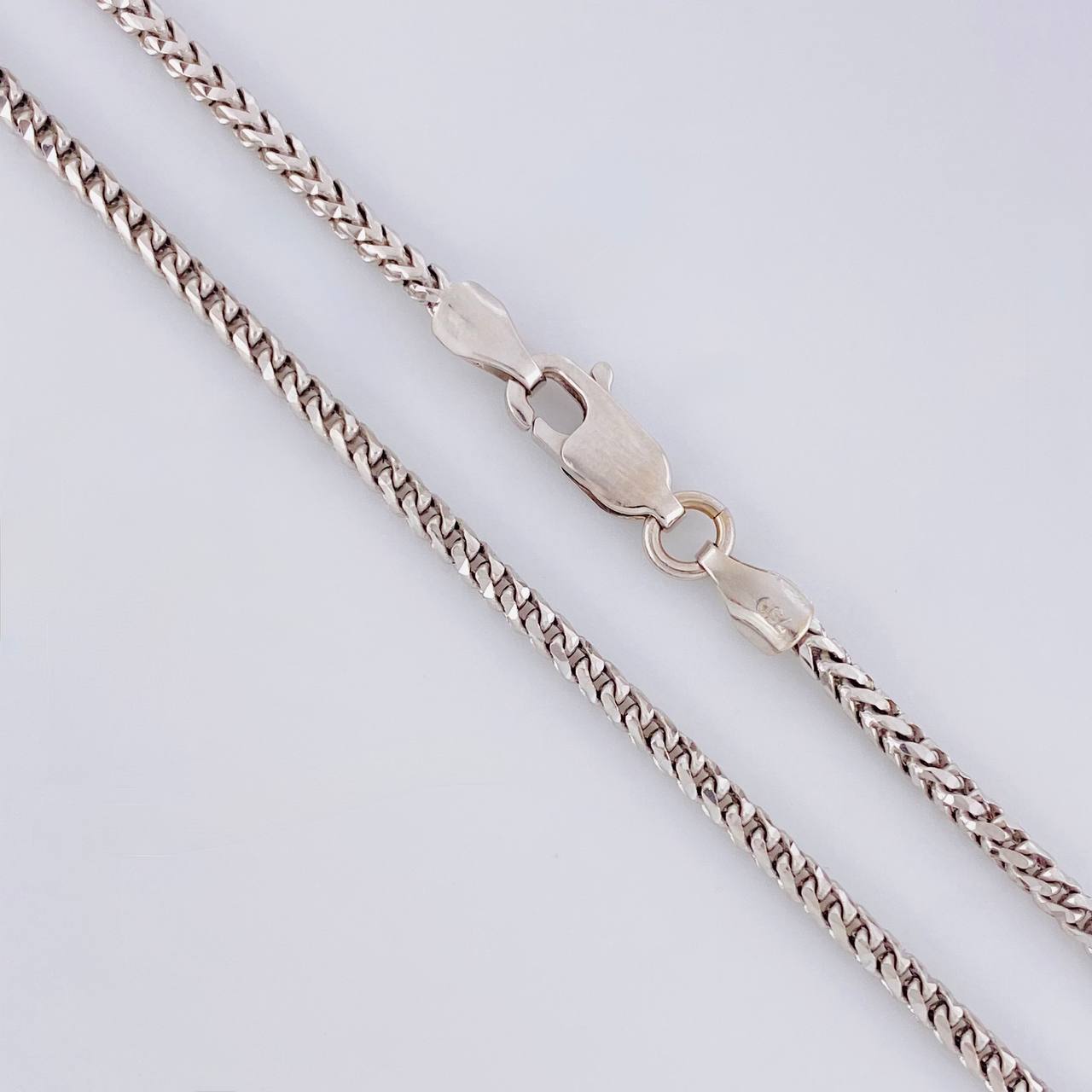 Cadena Franco 15.15 g / 60.4 cm / 1.9 mm Oro Blanco 18K