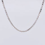 Cadena Veneciana 7.65 g / 50.7 cm / 2 mm Oro Blanco 18K