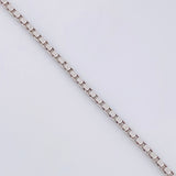 Cadena Veneciana 7.65 g / 50.7 cm / 2 mm Oro Blanco 18K