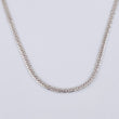Cadena Serpiente 3.6 g / 50.1 cm / 2.2 mm Oro Blanco 18K