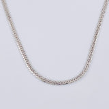 Cadena Serpiente 3.6 g / 50.1 cm / 2.2 mm Oro Blanco 18K