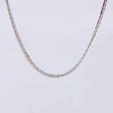 Cadena Serpiente 3.6 g / 50.1 cm / 2.2 mm Oro Blanco 18K
