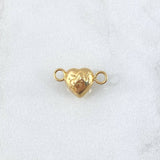 Herraje Corazon Lazo 0.3gr / 1cm / Oro Amarillo 18K *