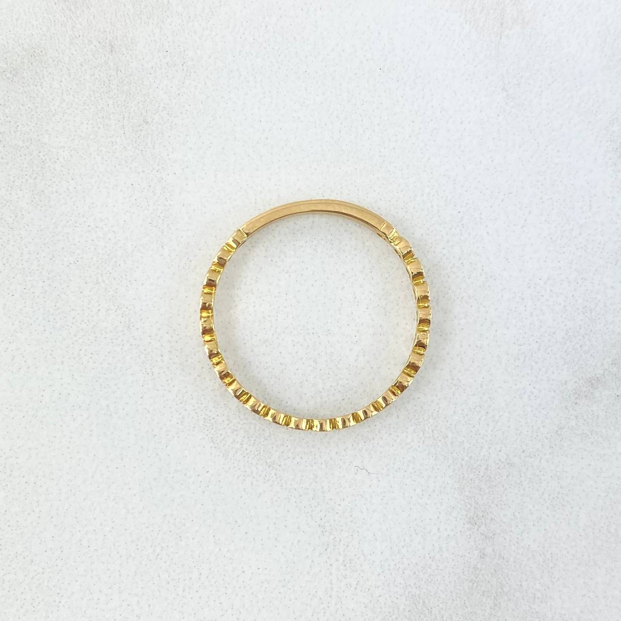 Anillo Esferas 1.25gr / T5 1/2 / Oro Amarillo 18K ©