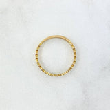Anillo Esferas 1.25gr / T5 1/2 / Oro Amarillo 18K ©