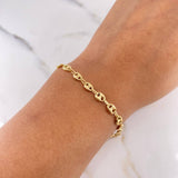 Pulso GC 3.65gr / 21cm / 4.4mm Oro Amarillo 18K &