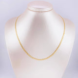 Cadena Cubana 4.55g / 62cm / 3.1mm Oro Amarillo 18K
