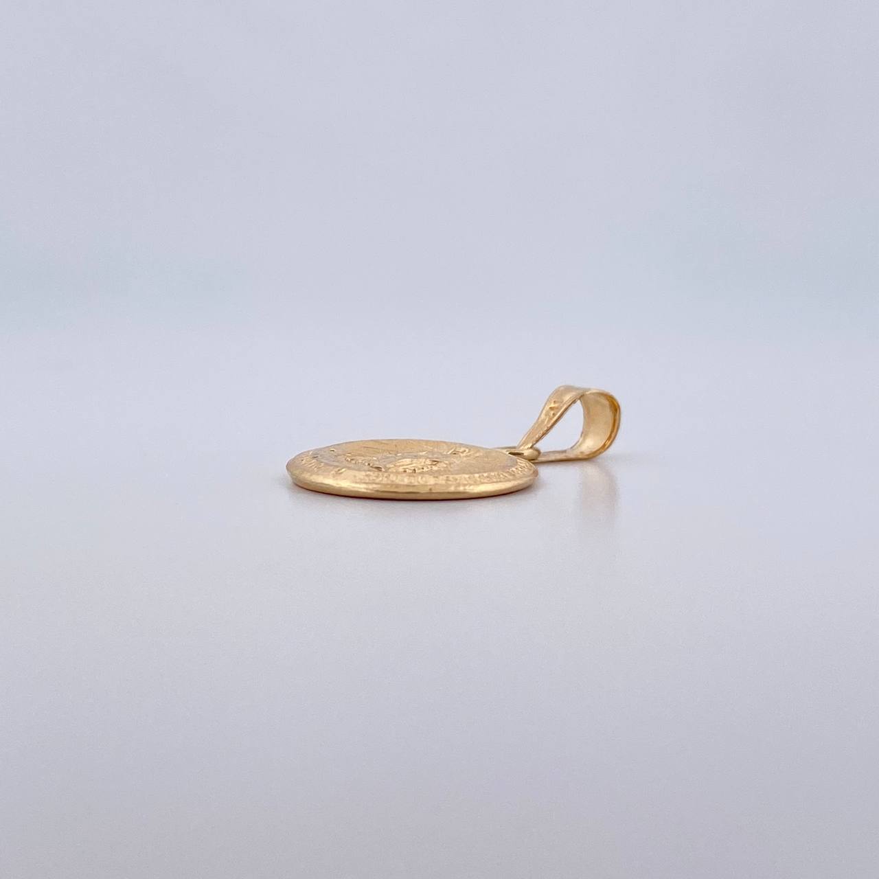 Dije Virgen Milagrosa 0.7gr / 2cm / Troquelado Oro Amarillo 18K &