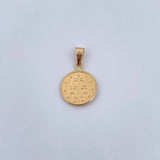 Dije Virgen Milagrosa 0.7gr / 2cm / Troquelado Oro Amarillo 18K &