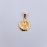 Dije Virgen Milagrosa 0.7gr / 2cm / Troquelado Oro Amarillo 18K &