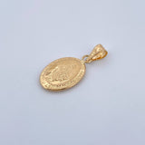 Dije Virgen Milagrosa 0.85gr / 2.4cm / Troquelado Oro Amarillo 18K &