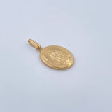 Dije Virgen Milagrosa 1.95gr / 3.2cm / Troquelado Oro Amarillo 18K &