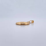 Dije Sagrado Corazon De Jesus 1.6gr / 2.7cm / Troquelado Oro Amarillo 18K &