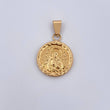 Dije Sagrado Corazon De Jesus 1.6gr / 2.7cm / Troquelado Oro Amarillo 18K &