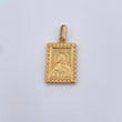 Dije Sagrado Corazon De Jesus 1.6gr / 2.9cm / Troquelado Oro Amarillo 18K &
