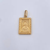 Dije Sagrado Corazon De Jesus 1.6gr / 2.9cm / Troquelado Oro Amarillo 18K &
